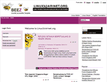 Tablet Screenshot of linux3.arinet.org